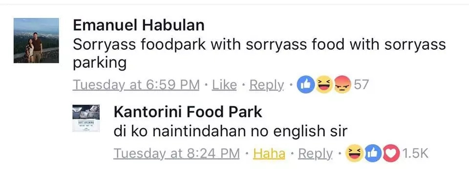 Food park’s getting lesser customers, witty admin gets everyone’s attention! Food park’s getting lesser customers, witty admin gets everyone’s attention!