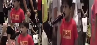 Young Pinoy sings 'Listen' like no other...and he's a fan of President Duterte too!