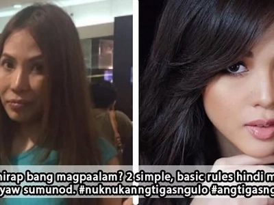 "Nuknukan ng tigas ng ulo." Jenine Desiderio to daughter Janella via Twitter