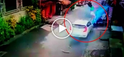 Pinoy driver loses control of Hyundai car, plows through 18 pedestrians in Lucban