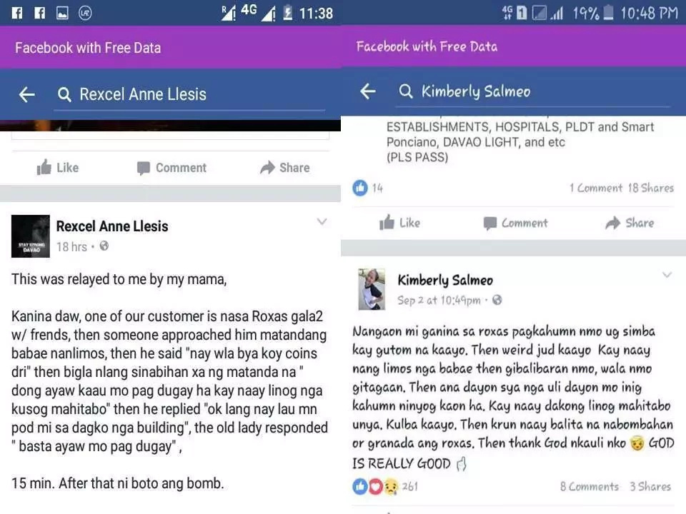 Old woman predicted the Davao City explosion Old woman predicted the Davao City explosion
