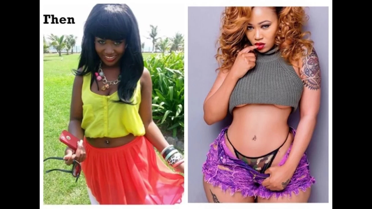 Vera Sidika before and after