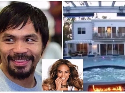 Manny Pacquiao buys this Beverly Hills mansion that once belonged to Jennifer Lopez and it speaks of luxury in every corner!