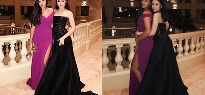 Claudia Barretto and Juliana Gomez look dashing in their long gowns