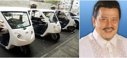 Estrada gets rid of gasoline-run trikes in Manila City