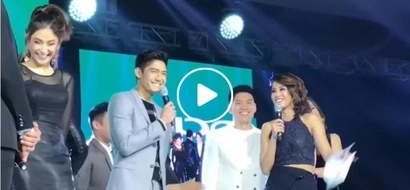 Gretchen Ho interviews Robi Domingo on stage and it was just as awkward as you can imagine