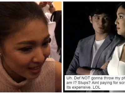 'Yung totoo? Nadine Lustre claims she did not throw her phone on the floor but this interview says otherwise