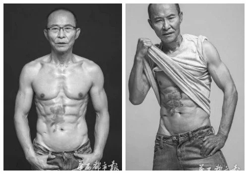 This Chinese grandpa is 61, but his shaped body is the real women-killer This Chinese grandpa is 61, but his shaped body is the real women-killer