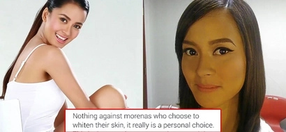 Mahalin ang kayumangging kutis! Bianca Gonzalez laments over morena celebs endorsing 'pampaputi' products