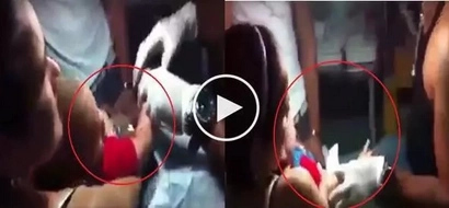 Kawawang bata: Mother forces poor child to get a tattoo