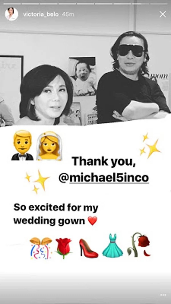 Michael Cinco to design wedding gown of Dr. Vicki Belo Michael Cinco to design wedding gown of Dr. Vicki Belo