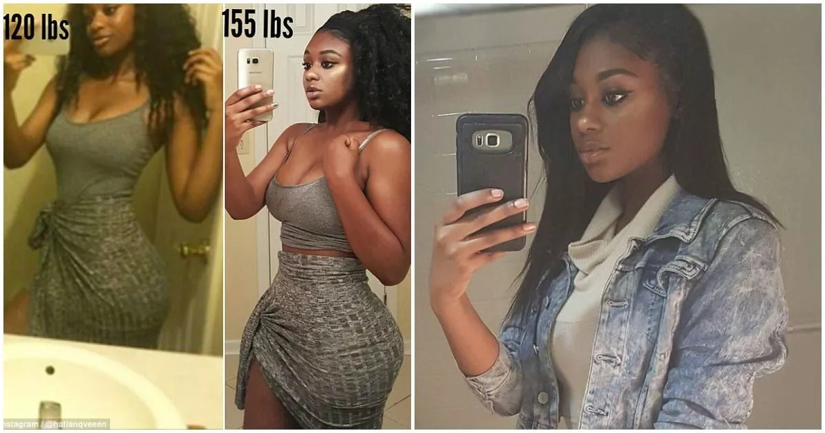 Stunning fitness blogger who suffered weight loss after breakup shows off her curves after gaining 15 kg