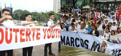 Nagkaharap na! Anti-Marcos activists and Duterte supporters collide at Luneta