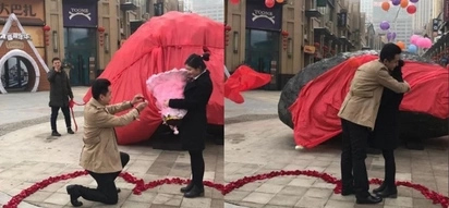 Chinese man literally proposes with ‘a piece of the universe’ and we think it’s absolutely beautiful