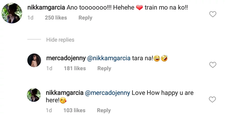 Idol niya kasi! Nikka Garcia asks for Jennelyn Mercado's help Idol niya kasi! Nikka Garcia asks for Jennelyn Mercado's help