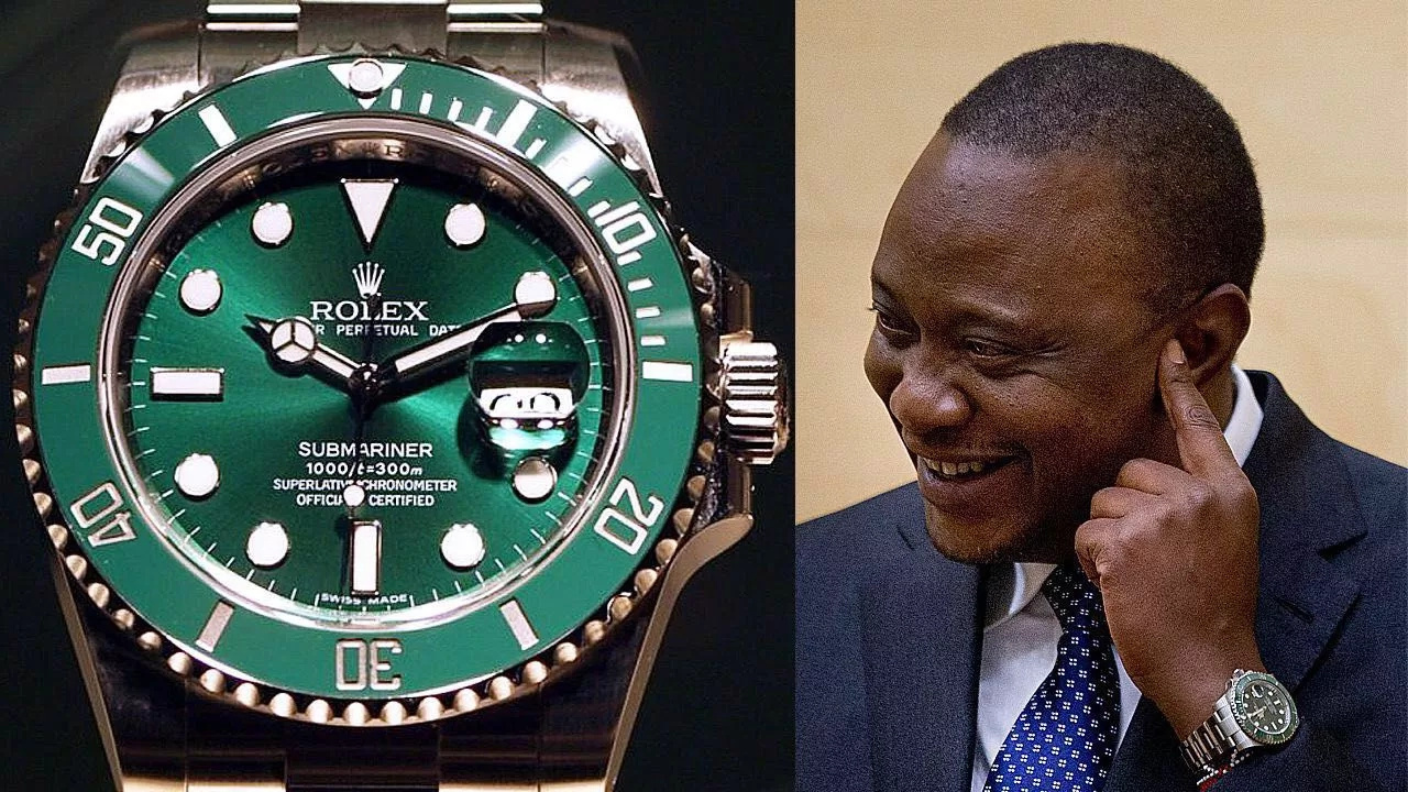 Uhuru Kenyattta spent KSh 13 million on wrist watches