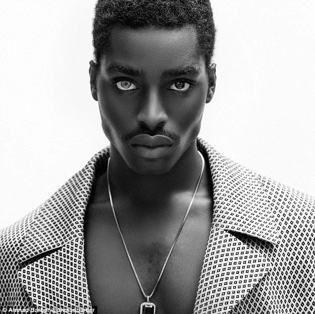 He has now landed a modeling contract. Photo: Instagram/ahmadbarber He has now landed a modeling contract. Photo: Instagram/ahmadbarber