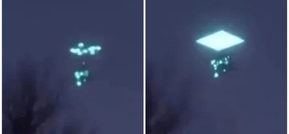 This Unidentified Flying Object Left Everyone Startled. A Netizen Caught An Unknown Object With Bright Lights Flying Through The Air.