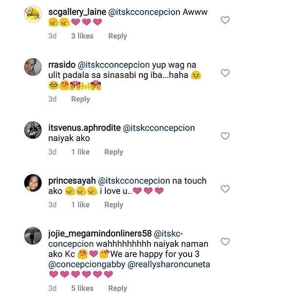 Sobrang nakakaiyak! KC Concepcion has a tearjerker message to her dad Gabby Concepcion Sobrang nakakaiyak! KC Concepcion has a tearjerker message to her dad Gabby Concepcion