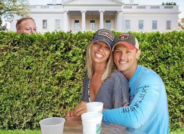 Couple asked help from internet to photoshop their engagement photo. Wish granted and it was way beyond their expectation Couple asked help from internet to photoshop their engagement photo. Wish granted and it was way beyond their expectation