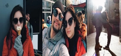 Look how lovely Coleen Garcia and Billy Crawford are in their trip to Barcelona