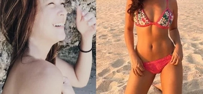 Teen actress Bianca Umali slays the beach in her sizzling swimsuit! (PHOTOS)