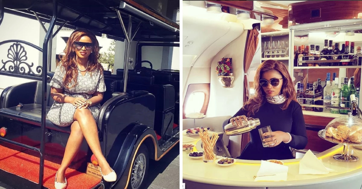 Kenya's the richest daughter steps out in a very daring outfit showing her figure (photos)
