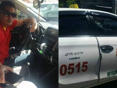 This taxi driver from Iloilo restores our faith in humanity by doing this to his passenger