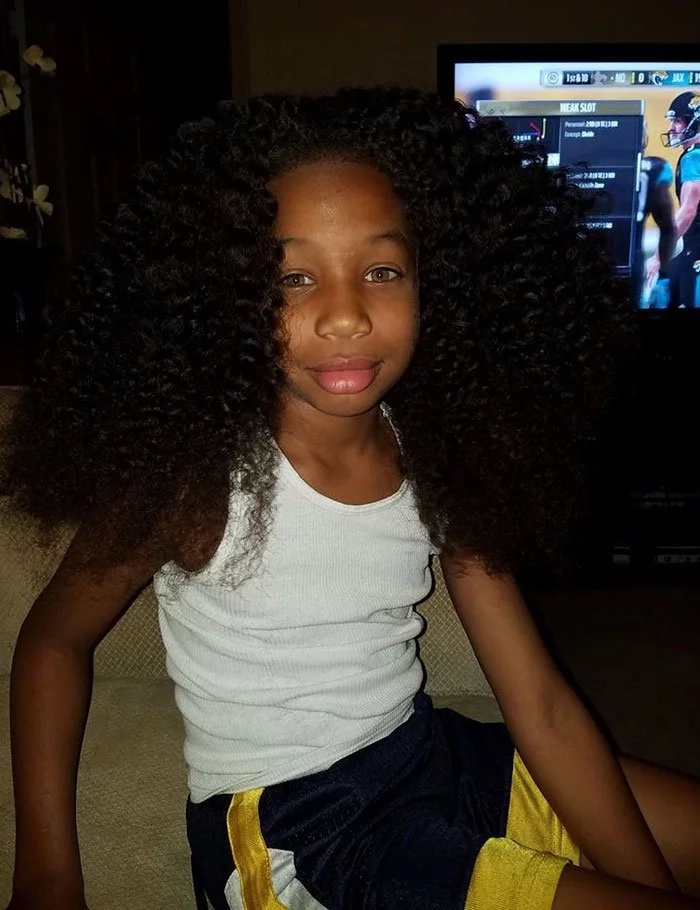 This young boy grew out his hair for young kids diagnosed with cancer! This young boy grew out his hair for young kids diagnosed with cancer!