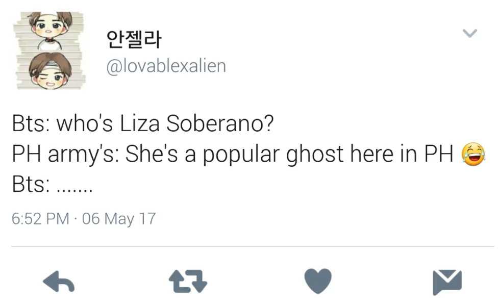 Liza Soberano Slammed by Kpop Fans After BTS Tweets. You Wouldn't Expect the Fan's Reactions to this Liza Soberano Slammed by Kpop Fans After BTS Tweets. You Wouldn't Expect the Fan's Reactions to this