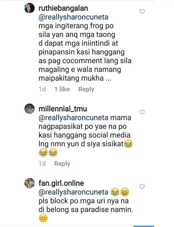 Tinawag na "ugok" ni Mega! Furious Sharon Cuneta slams basher of her TV commercial Tinawag na "ugok" ni Mega! Furious Sharon Cuneta slams basher of her TV commercial