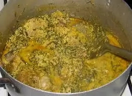 How To Cook Egusi Soup With Okazi Leaves