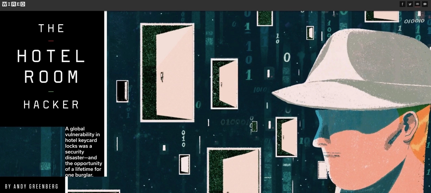 Animated illustrations on Wired