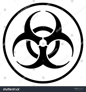 biohazard symbol whmis