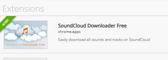 soundcloud download extension