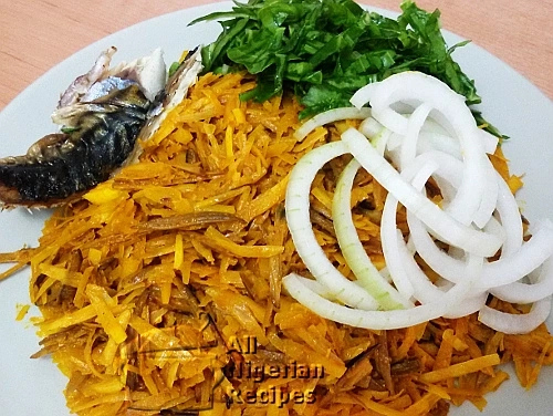 How to Prepare (Abacha)African Salad
