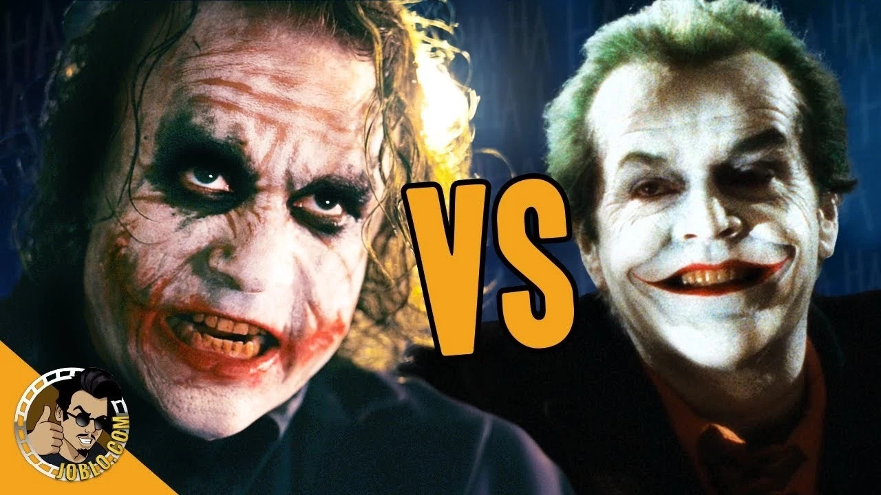 The Joker (Jack Nicholson vs Heath Ledger): Face-Off