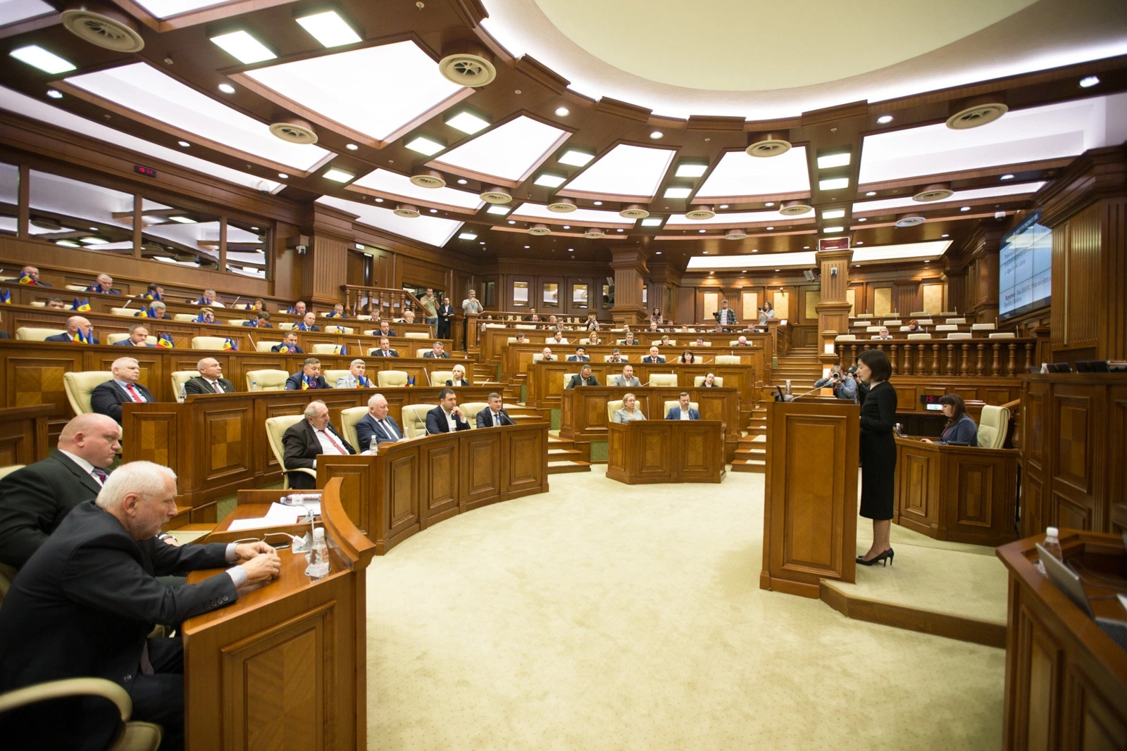 Prezentarea proiectului pentru modificarea Legii Procuraturii în Parlament