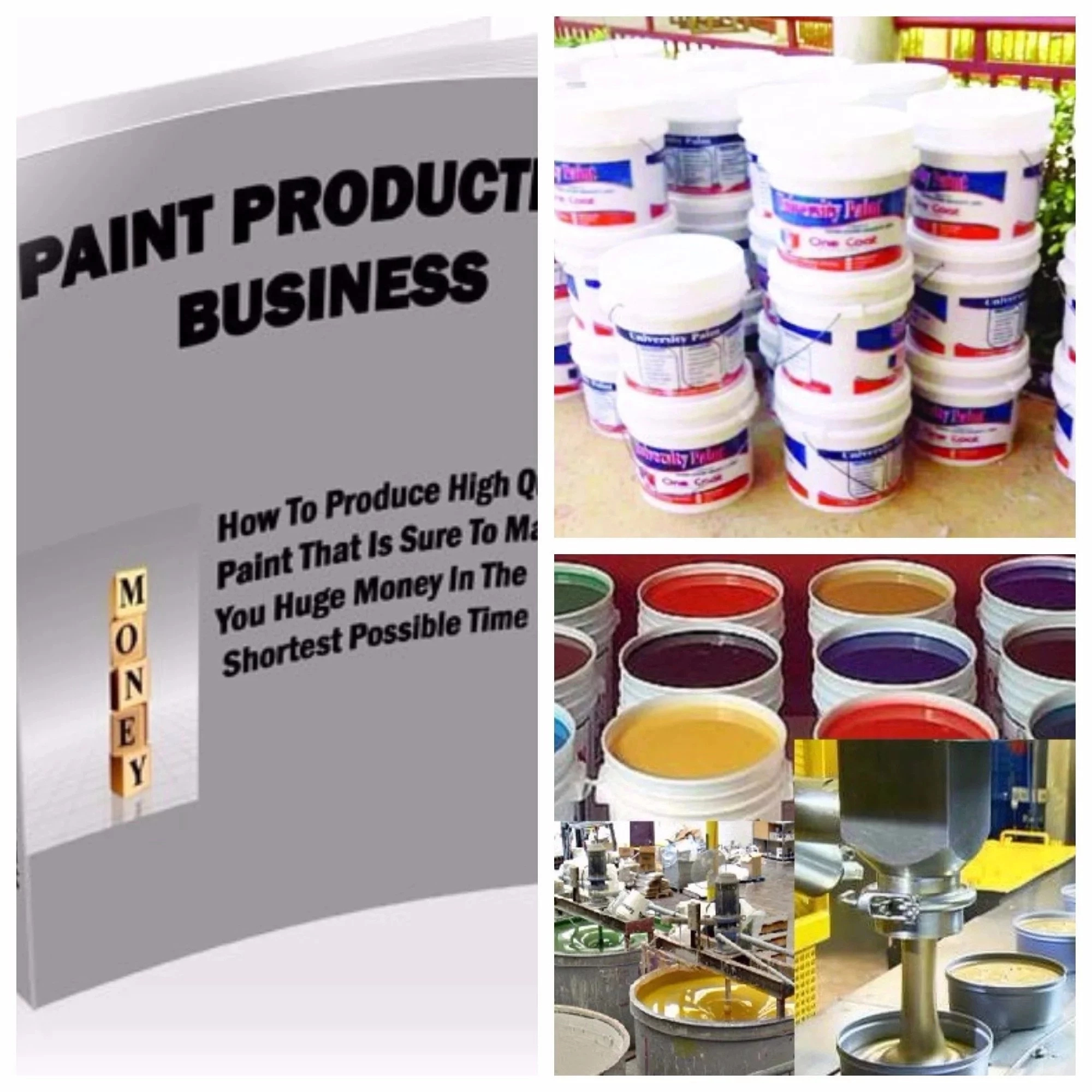 how is paint made step by step