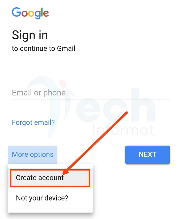 Gmail sign up