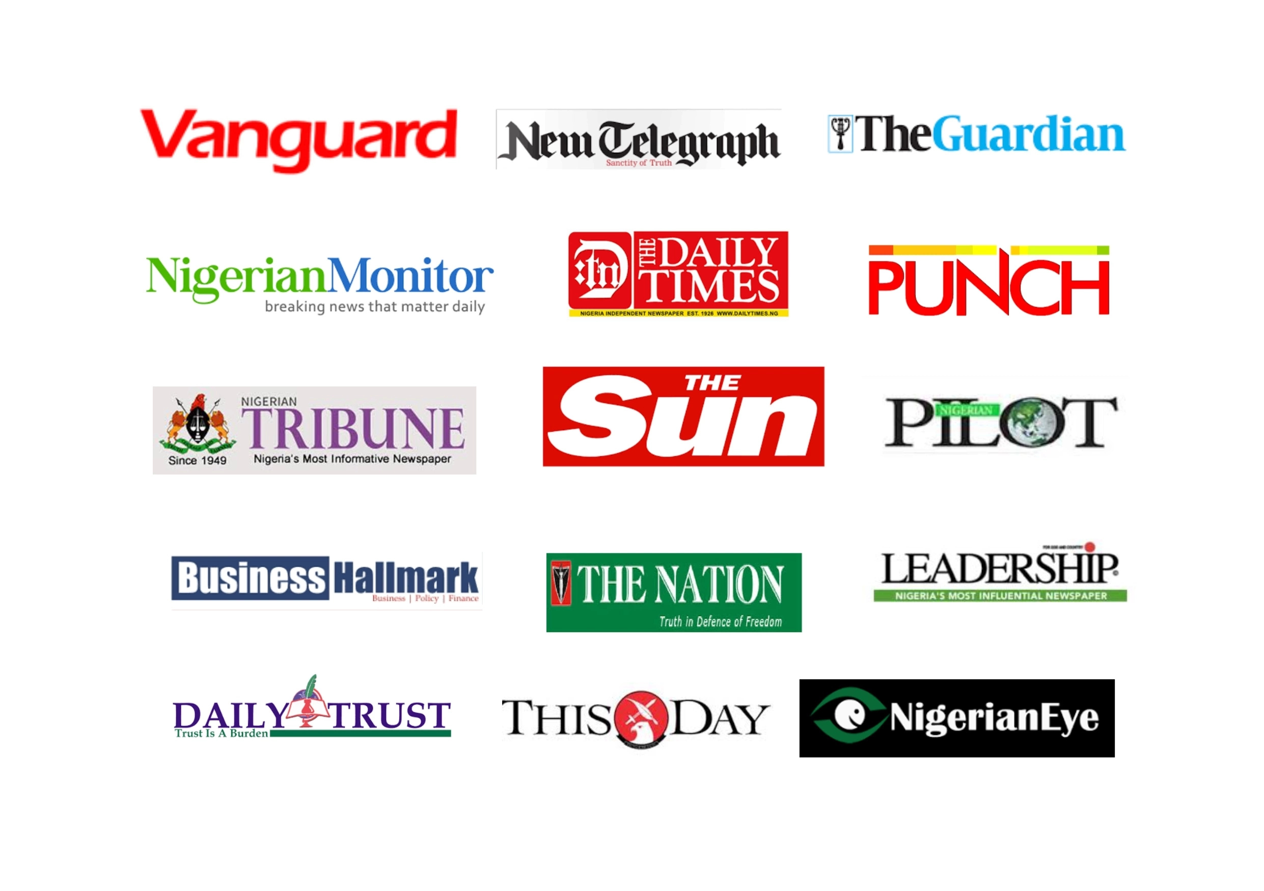 Top Ten (10) Nigerian Newspaper