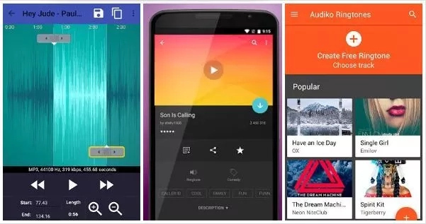 3 Best Android applications to download ringtones and melodies