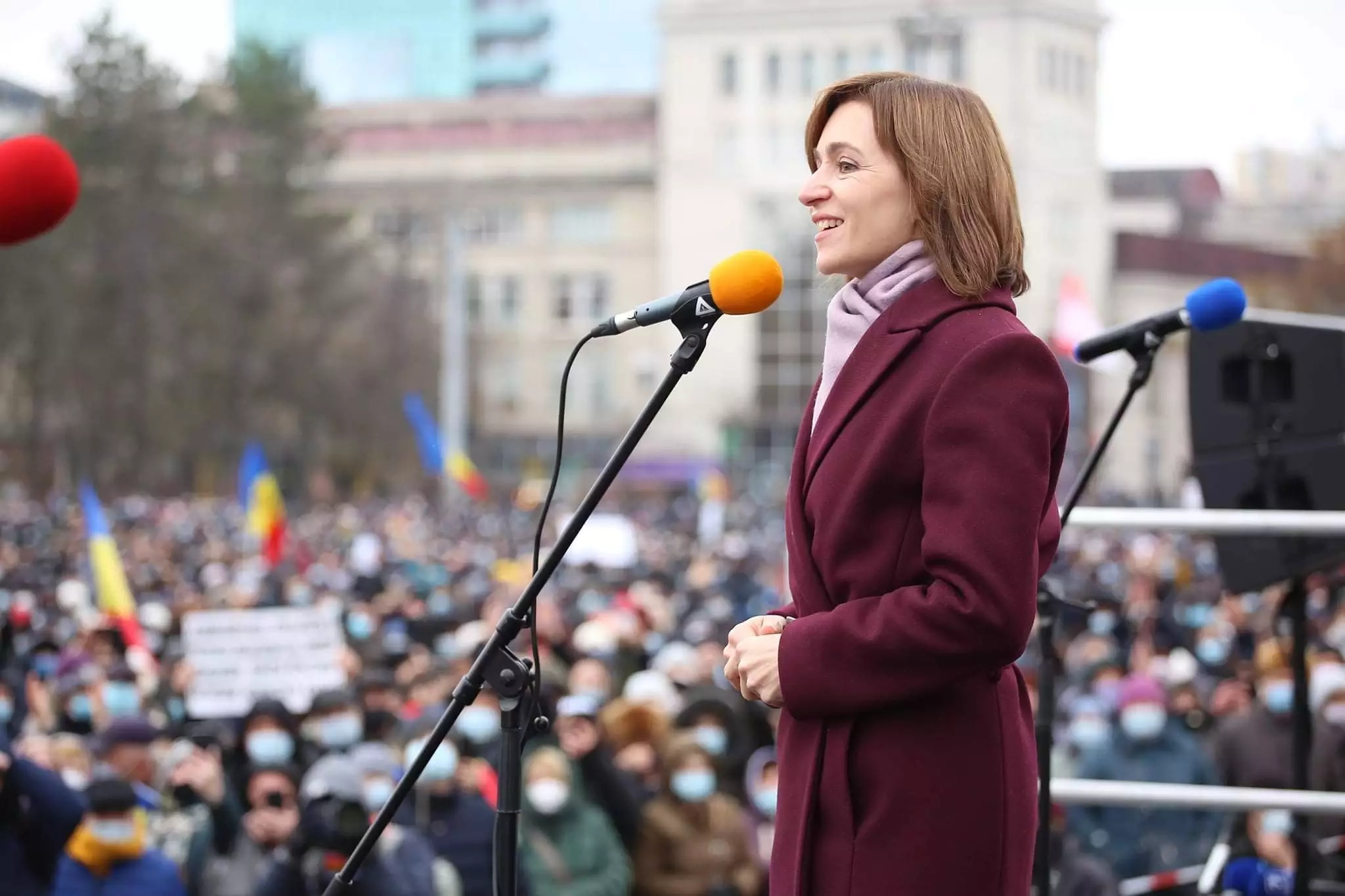 Discursul președintelui ales al Republicii Moldova, Maia Sandu, în PMAN