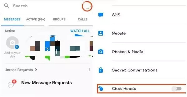 Facebook turn off chat