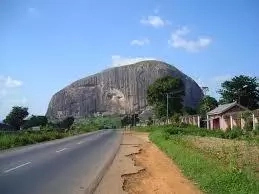 nigeria mountain highest zuma rock point