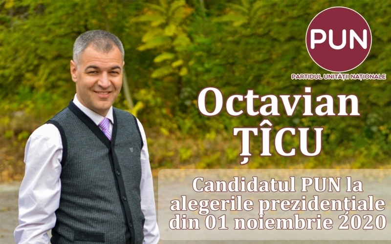 Octavian Țîcu a fost desemnat drept candidat al Partidului Unității Naționale la funcția de președinte al Republicii Moldova