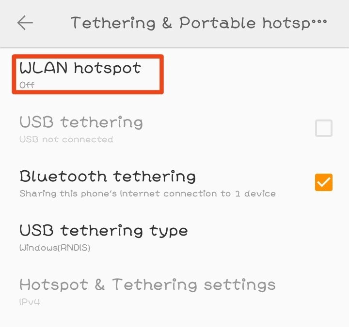 How to connect hotspot to laptop