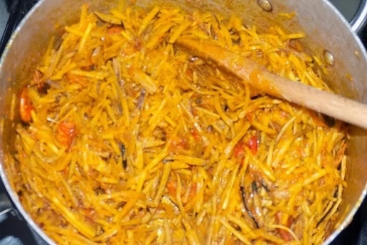 How To Make Nigeria Abacha (African Salad)