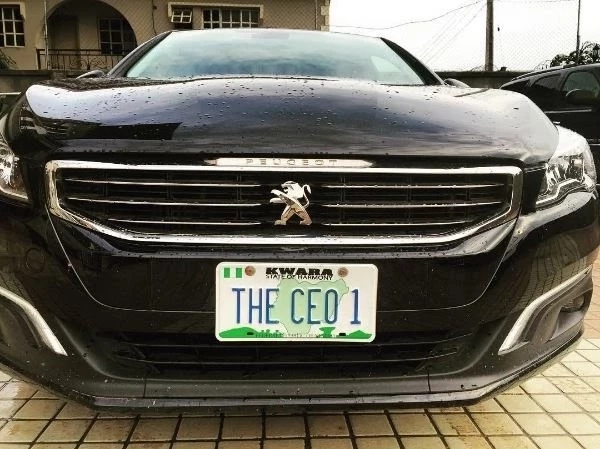 Cost Of Customized Plate Number in Nigeria